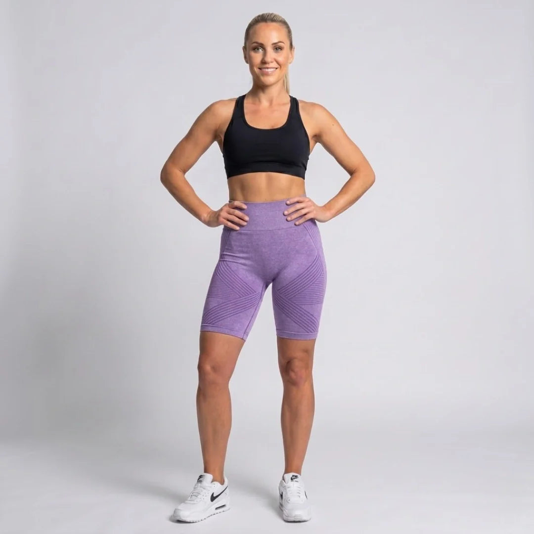 Oliron ShapeFlex™ 3D Short Legging – Hot Pink