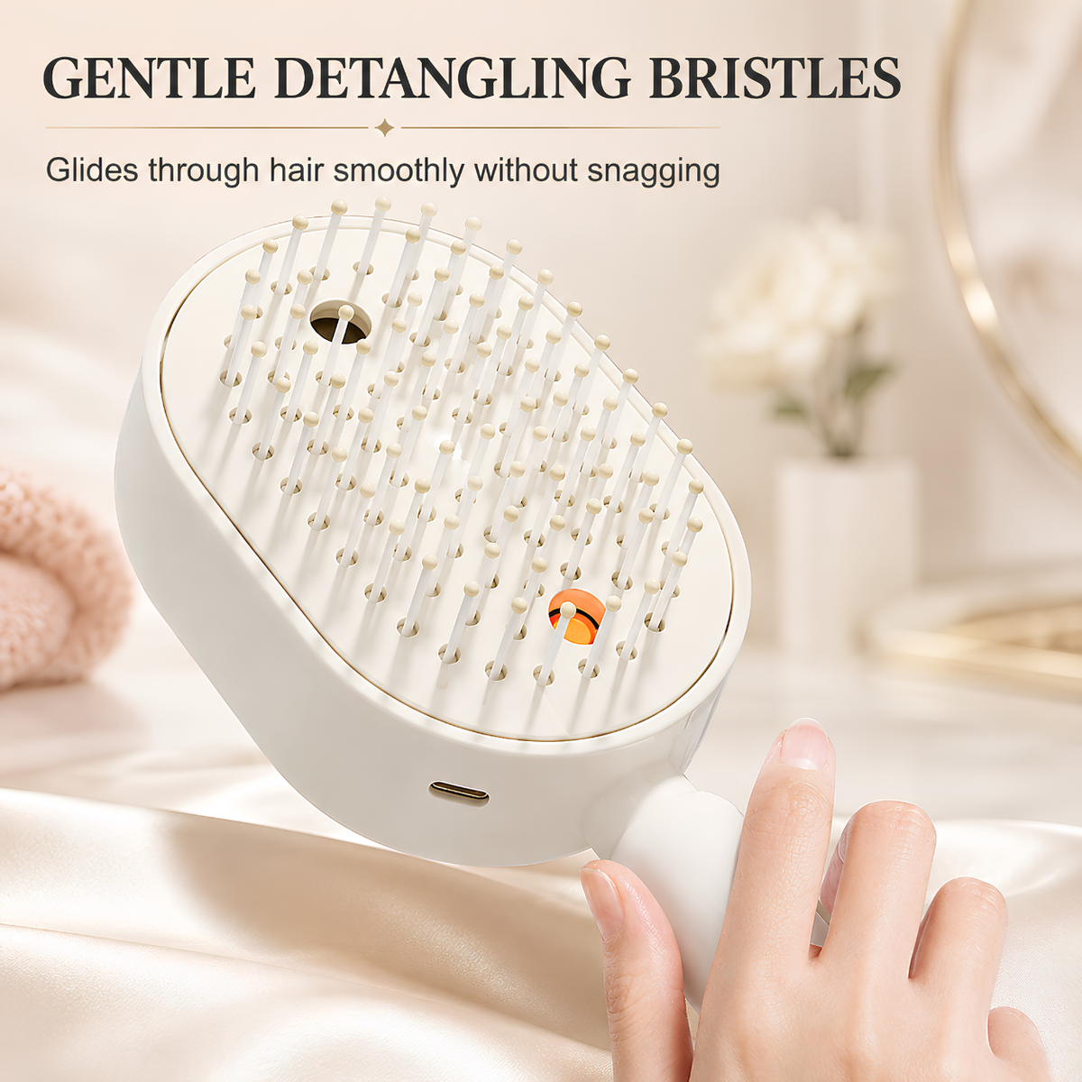 Oliron MistComb™ - Electric Spray & Scalp Massage Hair Brush