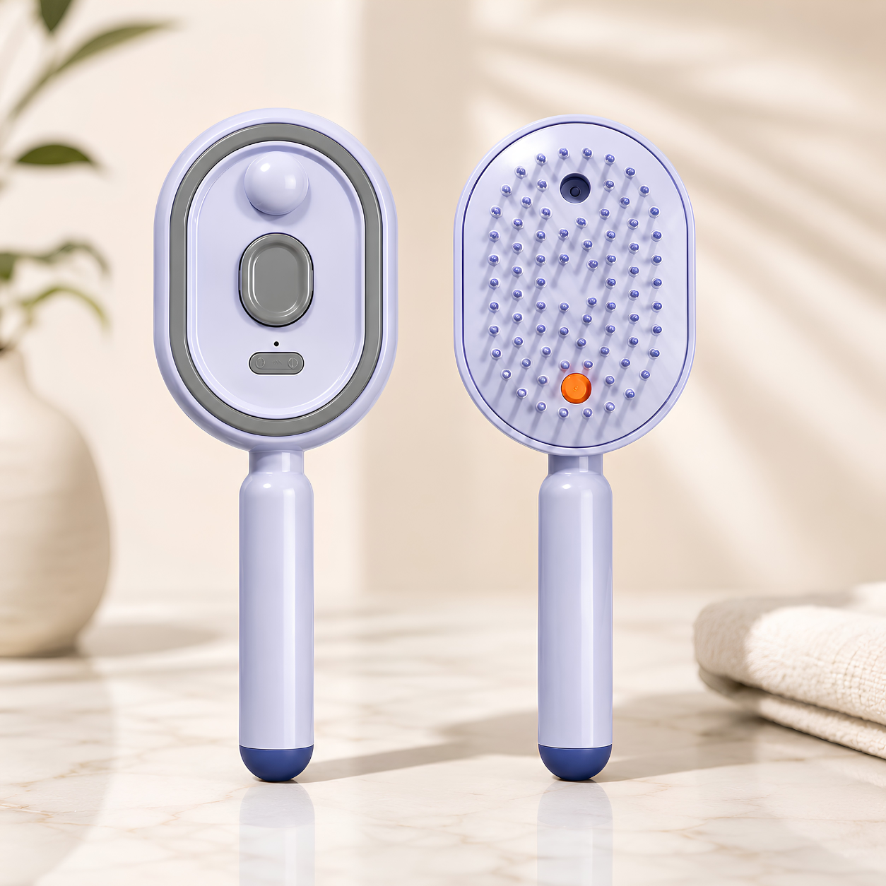Oliron MistComb™ - Electric Spray & Scalp Massage Hair Brush