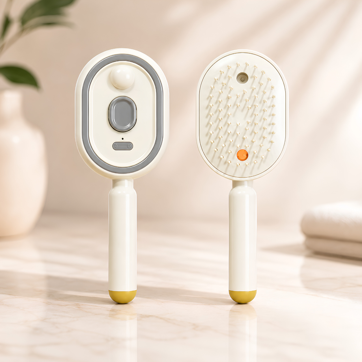 Oliron MistComb™ - Electric Spray & Scalp Massage Hair Brush