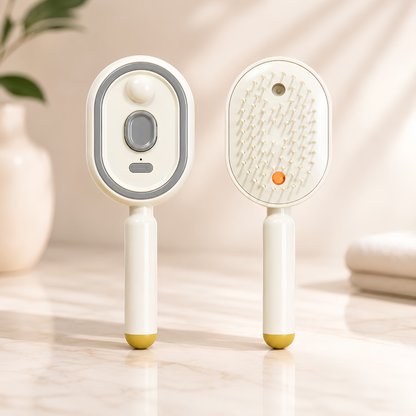 Oliron MistComb™ - Electric Spray & Scalp Massage Hair Brush
