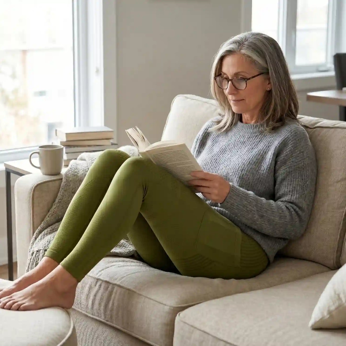 Oliron ShapeFlex™ 3D Legging – Say goodbye to lipoedema pain and swelling naturally.
