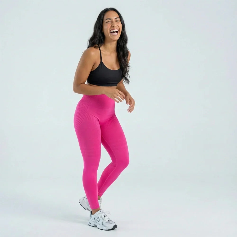 Oliron ShapeFlex™ 3D Leggings - Hot Pink