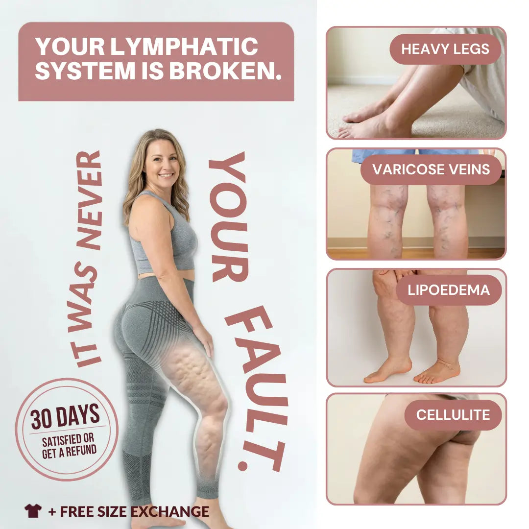Oliron ShapeFlex™ 3D Legging — Daily lymphatic drainage