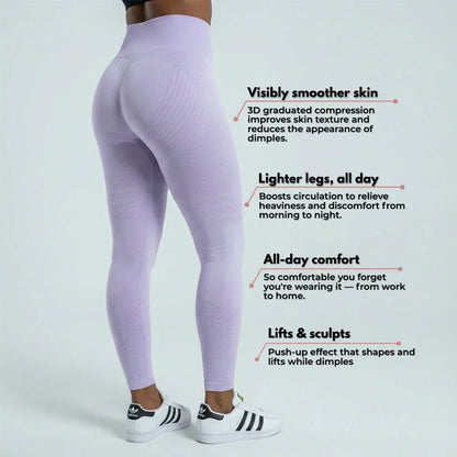 Oliron ShapeFlex™ 3D Leggings - Light Purple