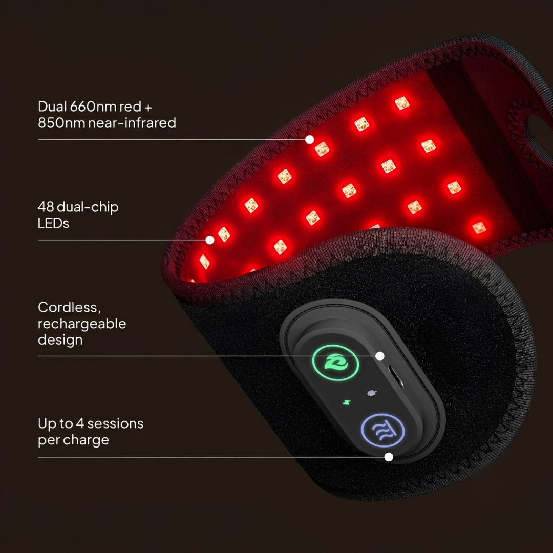 TheraWrap™ Red Light Therapy Wrist Wrap