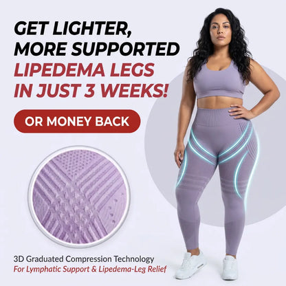 Oliron ShapeFlex™ 3D Legging – Say goodbye to lipoedema pain and swelling naturally
