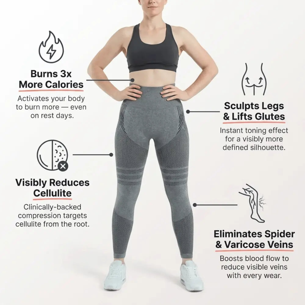 Oliron ShapeFlex™ 3D Legging – Redefine your silhouette effortlessly