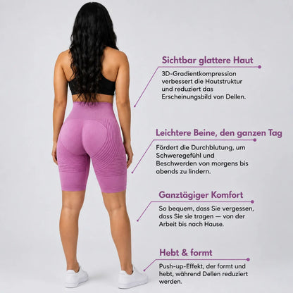 Oliron ShapeFlex™ 3D Short Legging – Hot Pink