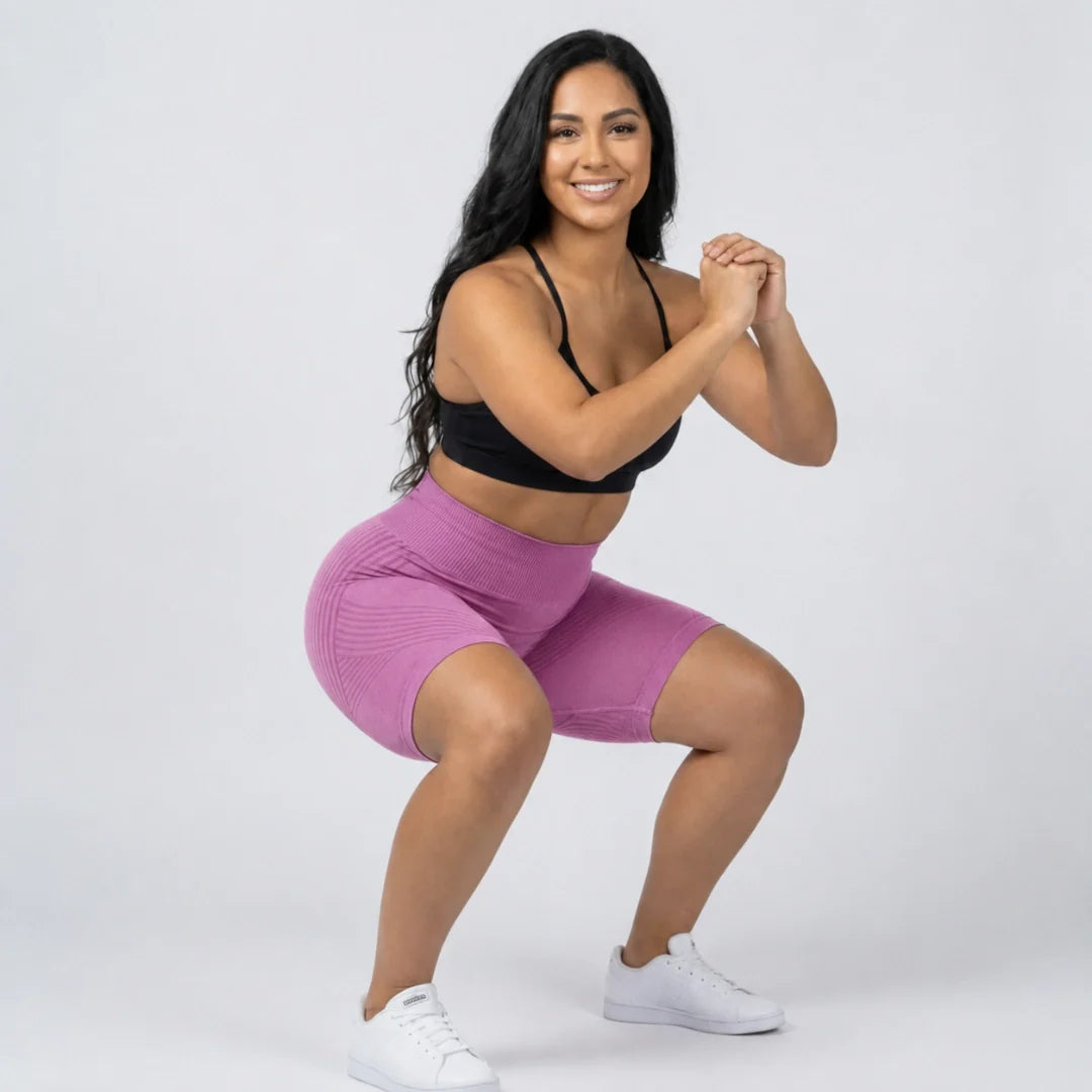 Oliron ShapeFlex™ 3D Short Legging – Hot Pink