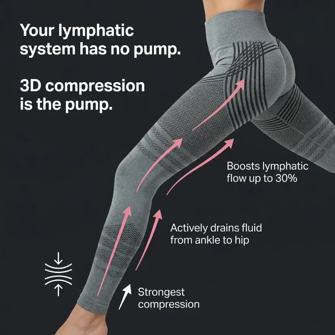 Oliron ShapeFlex™ 3D Legging — Daily lymphatic support