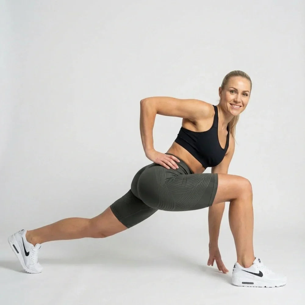 Oliron ShapeFlex™ 3D Short Legging – Dark Grey