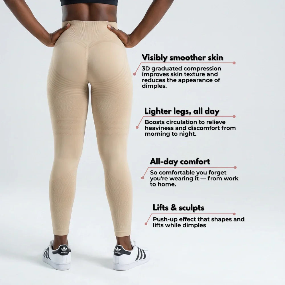 Oliron ShapeFlex™ 3D Leggings - Beige