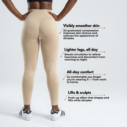 Oliron ShapeFlex™ 3D Leggings - Beige