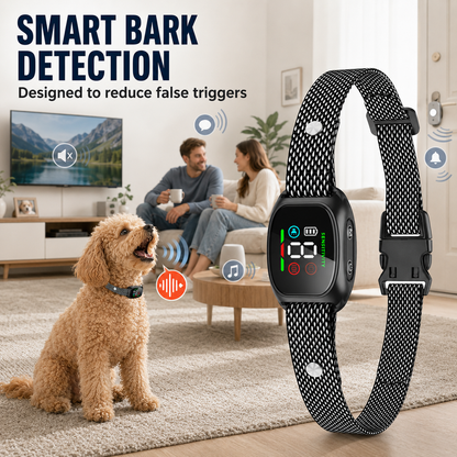 Anti Bark Collar – Smart anti‑false triggering filters out other barks.