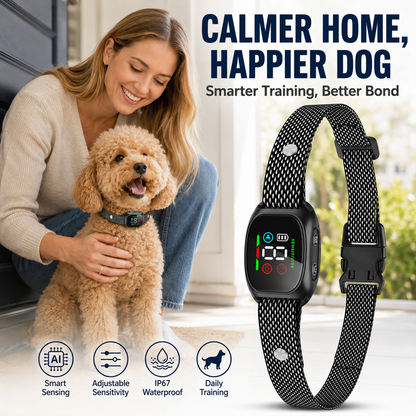 Anti Bark Collar – Smart anti‑false triggering filters out other barks.