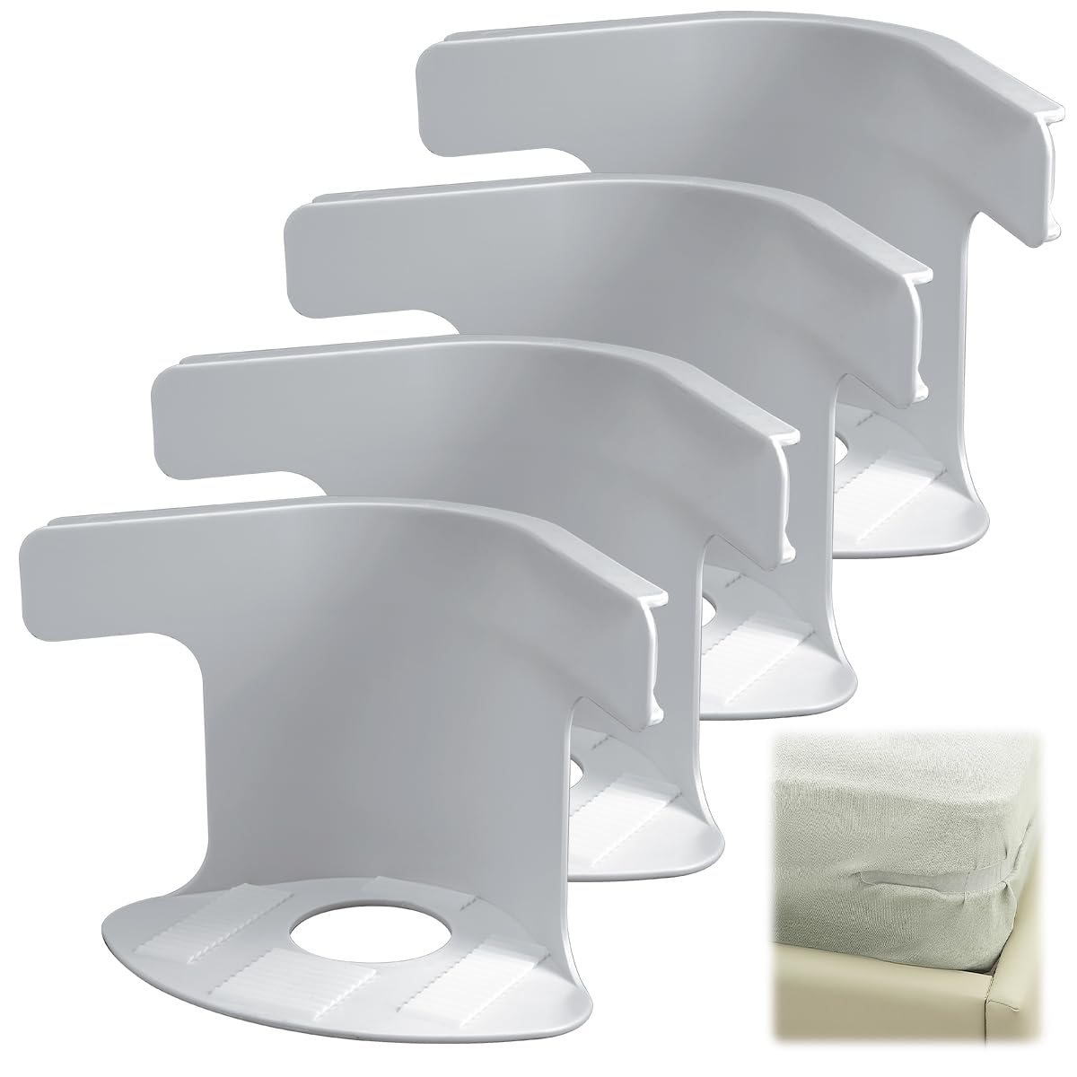 No-Slip Bed Corner Clips | 4-Pack