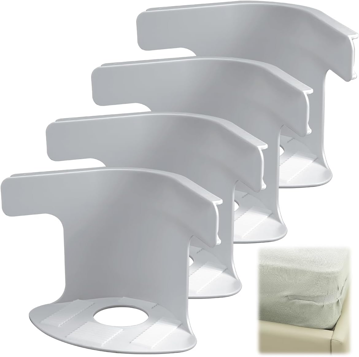 No-Slip Bed Corner Clips | 4-Pack