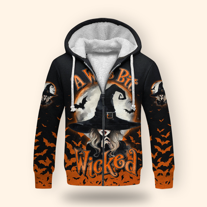 "A Wee Bit Wicked" Halloween Witch 3D Shirt, Custom Choo
