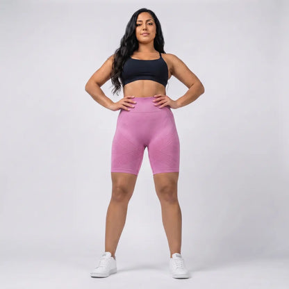 Oliron ShapeFlex™ 3D Short Legging – Hot Pink
