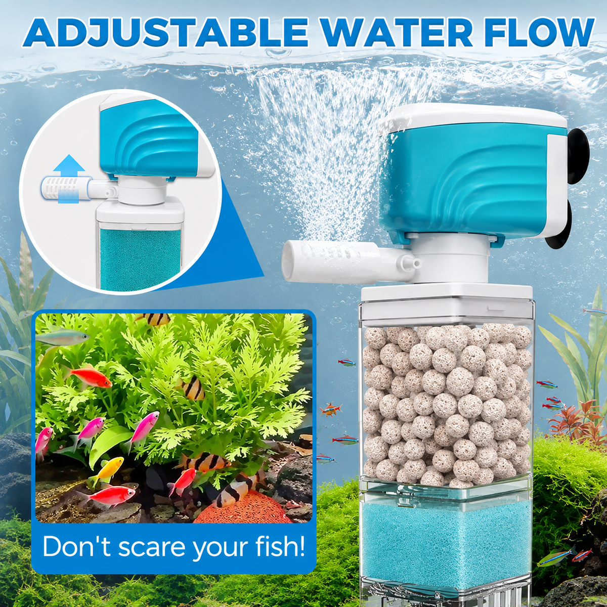AquaFlow™ – Automatic Aquarium Filter System
