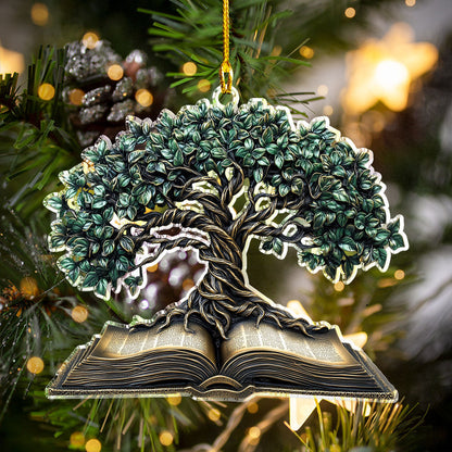 Bestchoo 2D Acrylic Ornament - Tree of Knowledge & Life