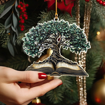 Bestchoo 2D Acrylic Ornament - Tree of Knowledge & Life