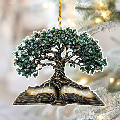 Bestchoo 2D Acrylic Ornament - Tree of Knowledge & Life