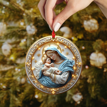 Bestchoo 2D Acrylic Ornament Holy Mother of Light