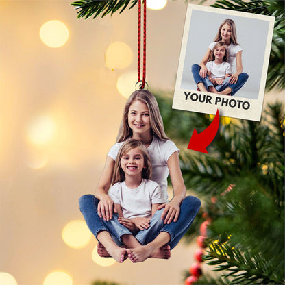 Bestchoo Acrylic Ornament Custom Photo, Acrylic Picture Ornament, Family Ornaments