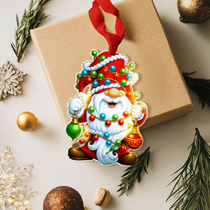 Bestchoo 2D Acrylic Ornament Cute Gnome