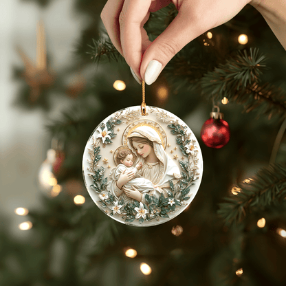 Bestchoo 2D Acrylic Ornament Holy Blessings