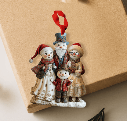 Bestchoo 2D Acrylic Ornament - Snowy Generations