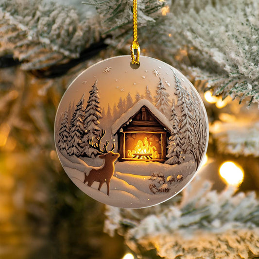 Bestchoo Acrylic Ornament Forest Friends