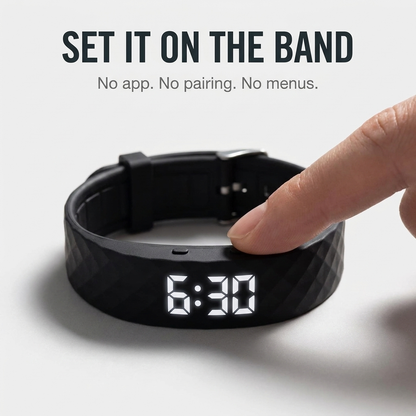 Oliron SilentWake™ – Silent Vibrating Wake-Up Band