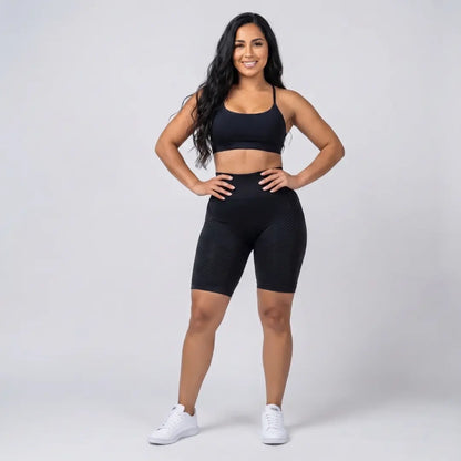 Oliron ShapeFlex™ 3D Short Legging – Classic Black