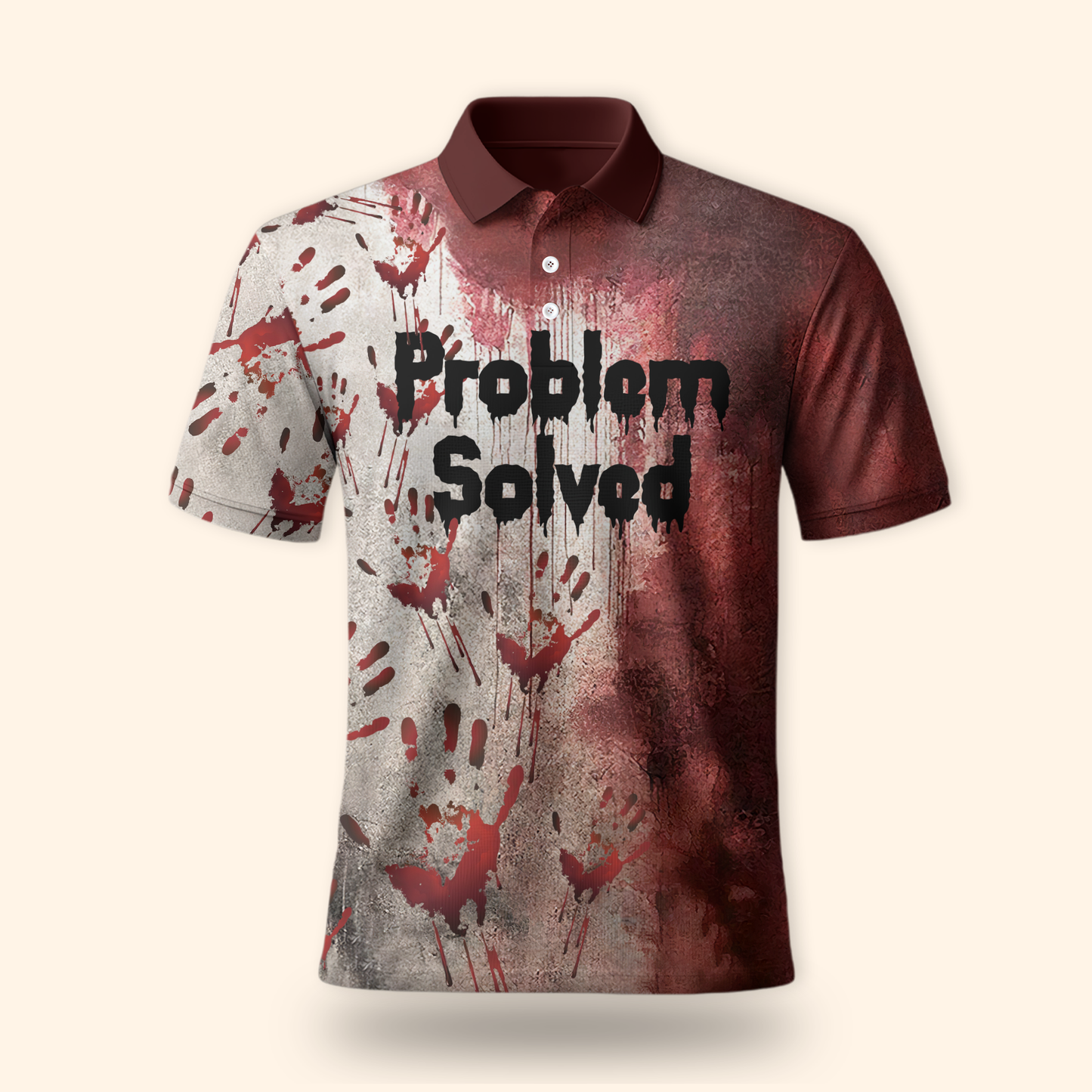 Evidence Locker: "Problem Solved" Blood Spatter, Custom Choo