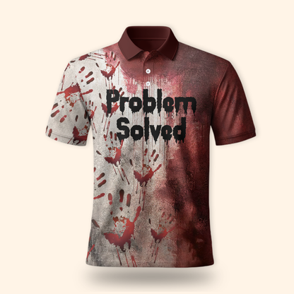 Evidence Locker: "Problem Solved" Blood Spatter, Custom Choo