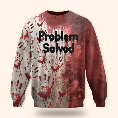 Evidence Locker: "Problem Solved" Blood Spatter, Custom Choo